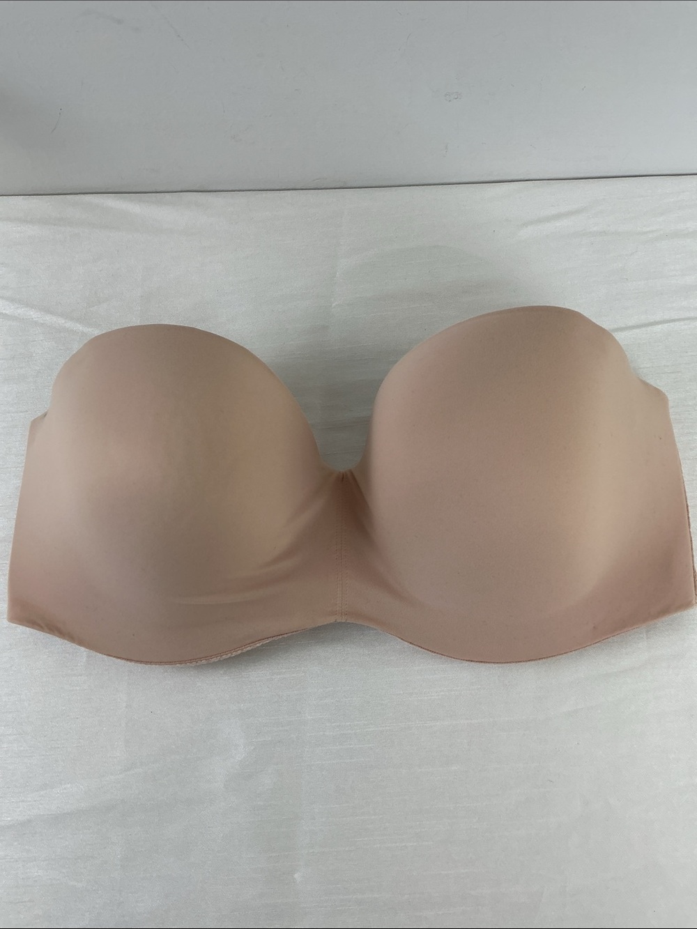 Chantelle Norah Comfort Strapless Bra 36DDD 36F Pink-Beige Underwire c13f50